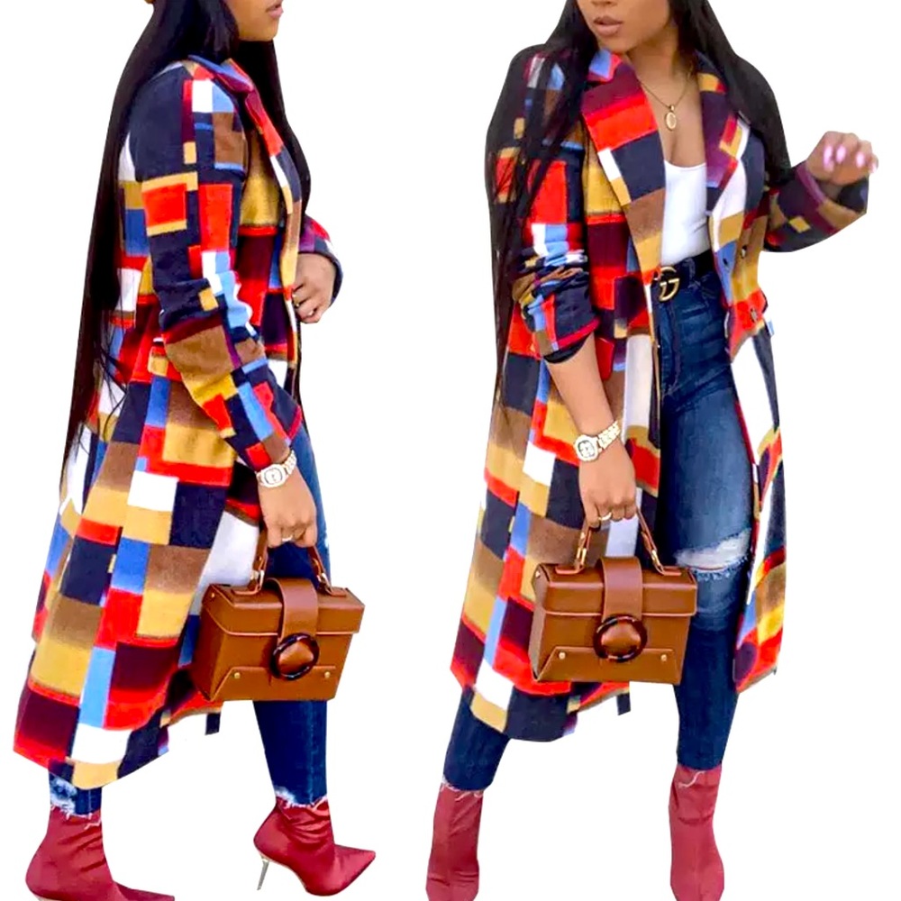 Coat 🧥 multi colored 🦋Obsession